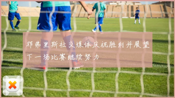 邓弗里斯社交媒体庆祝胜利并展望下一场比赛继续努力